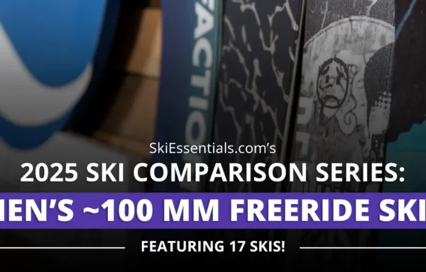 2025 Men's ~100mm Freeride Ski Comparison