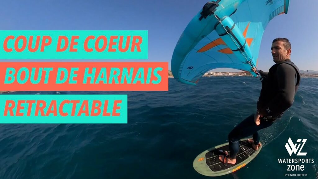 Watersports Zone by Erwan Jauffroy : WINGFOIL: Et voici le bout de harnais rétractable ! (vidéo)