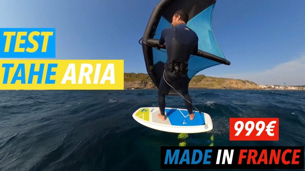 Watersports Zone by Erwan Jauffroy : Test wing foil: Tahé Aria 5'8, la planche de wingfoil "made in France" ! (vidéo)