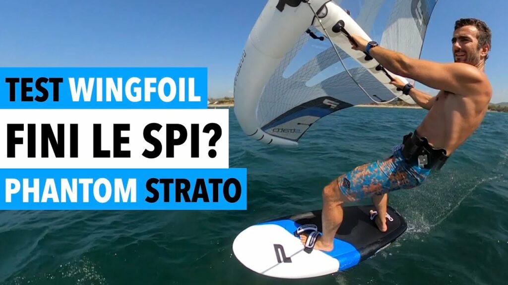 Watersports Zone by Erwan Jauffroy : Innovation Wing foil: j'ai testé la wing Phantom Strato avec son nouveau tissu remplaçant le spi (vidéo)