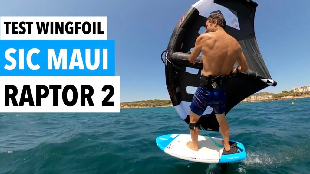 Watersports Zone by Erwan Jauffroy : WINGFOIL: j'ai testé la Wing SIC Maui Raptor 2 ! (vidéo)